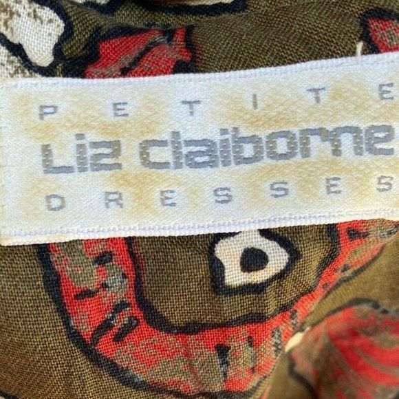 Liz Claiborne vintage 90's secretary  dress 2P +++ HOST PICK - Picture 5 of 8